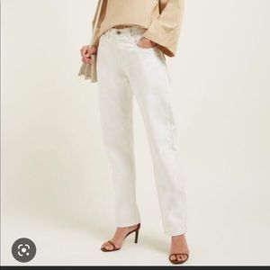 Nili Lotan White Archer Jeans